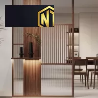 VÁCH NGĂN GỖ GIÁ TỐT NGỌC THỊNH - VN08